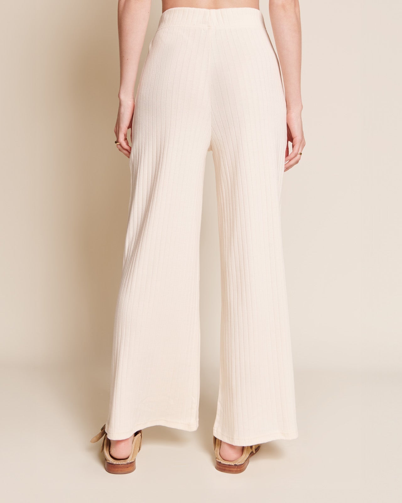 pantalon en coton bio | écru "pauline"
