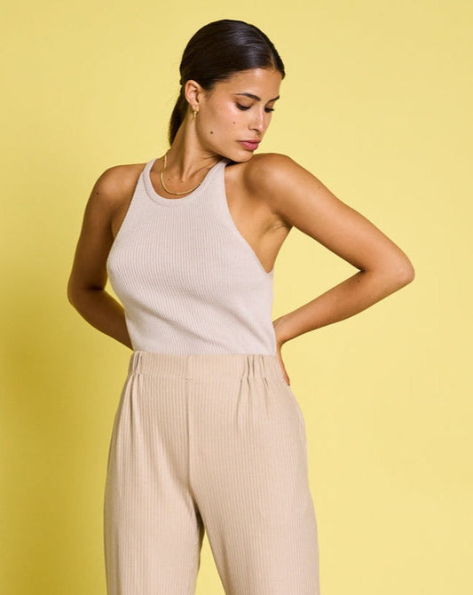 Top ivoire en coton bio - lou ivory