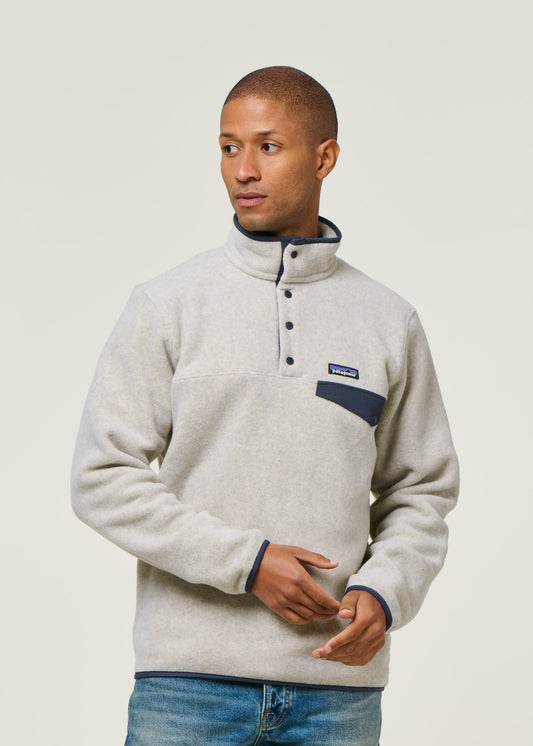 Polaire en matières recyclées | beige "wynch snap-t- otsm"
