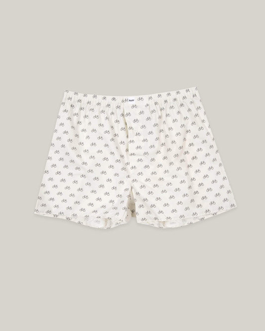 Caleçon imprimé en coton bio - fixed gear