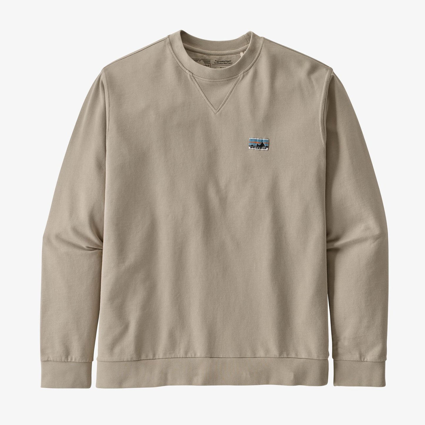 Sweat beige en coton bio - Crewneck Sweatshirt Pumice