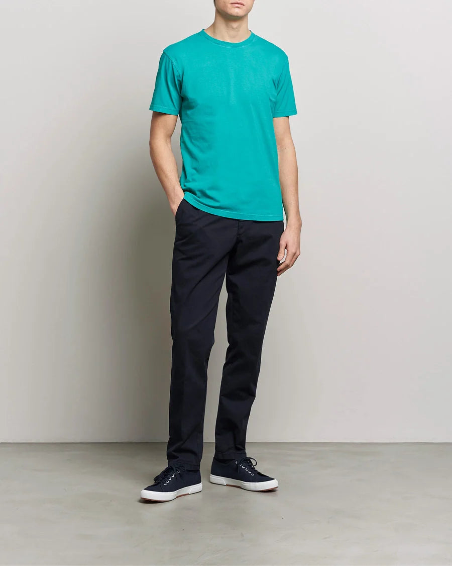 T-shirt en coton bio | bleu turquoise "tropical sea"