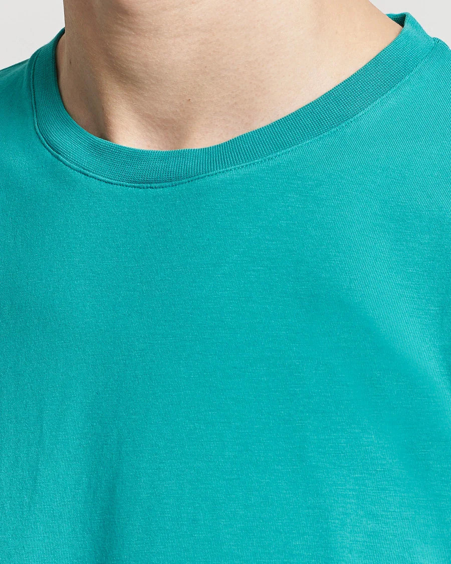 T-shirt en coton bio | bleu turquoise "tropical sea"