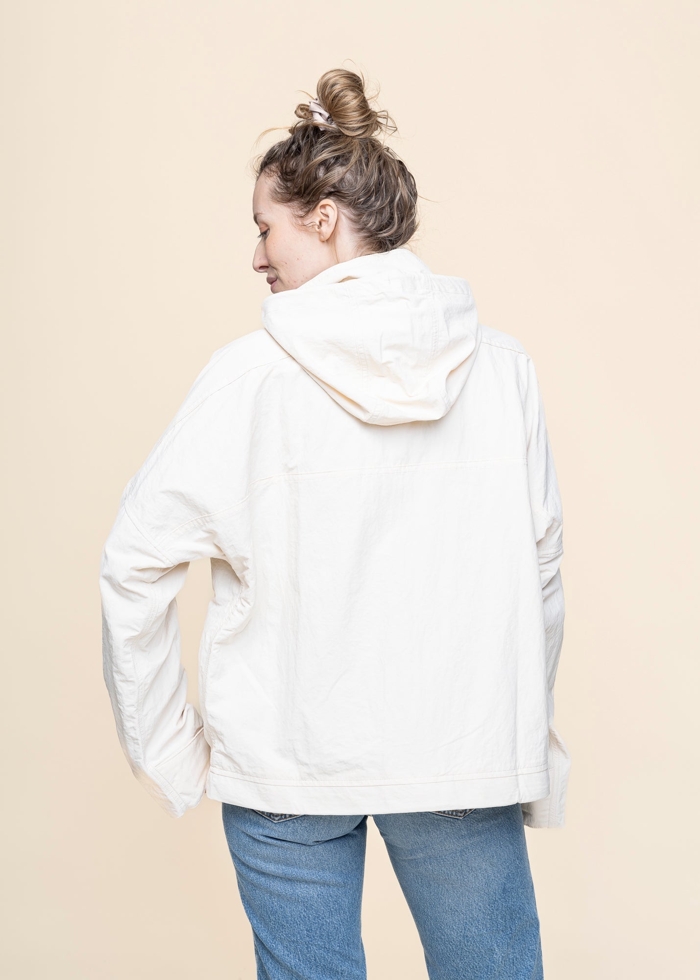 Coupe-vent en matières recyclées | vert "w's skysail jkt - natural"