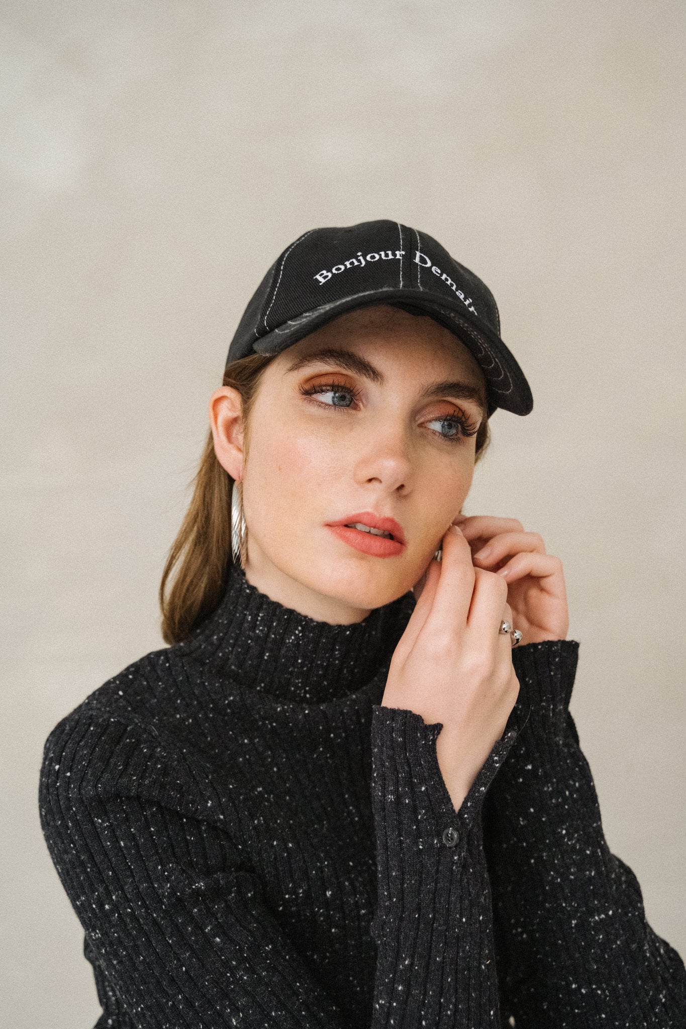 Casquette noire