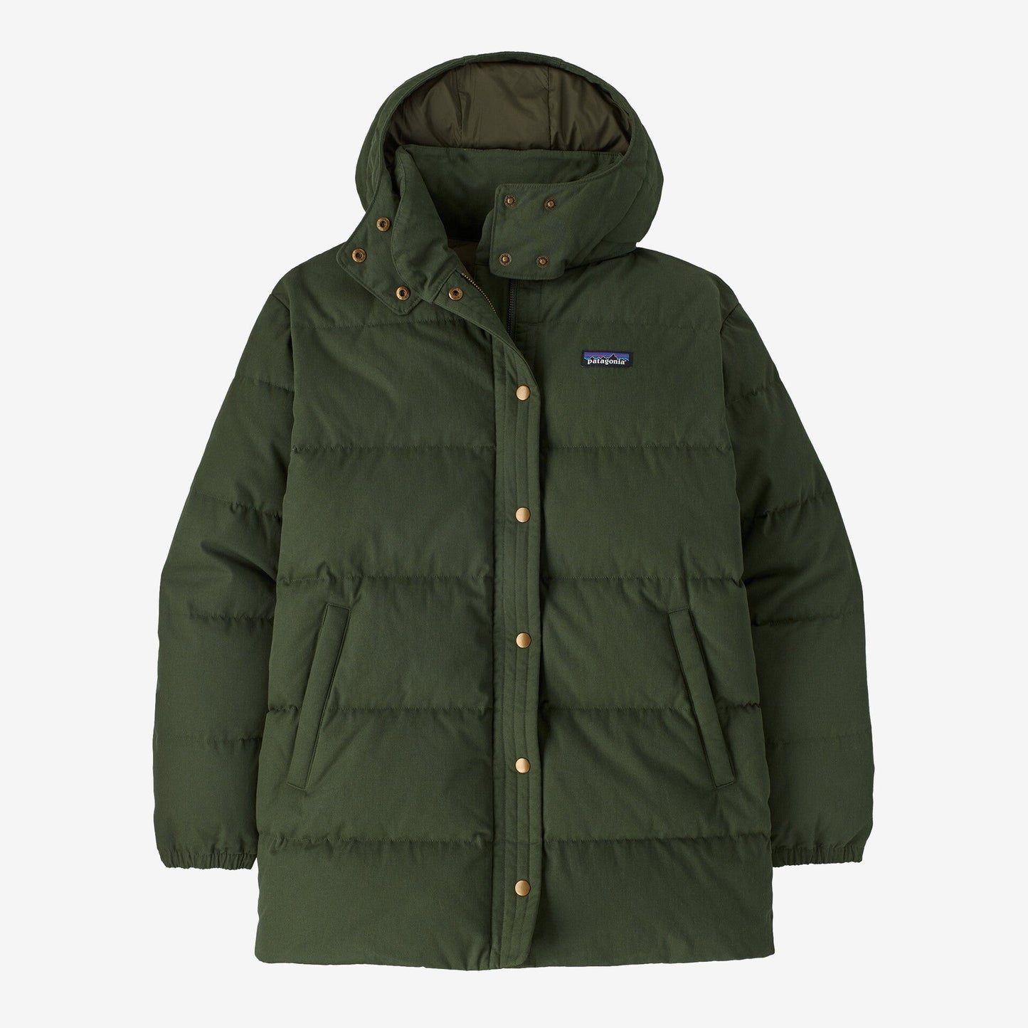Doudoune en coton bio | vert "w's cotton down parka torrey pine green"