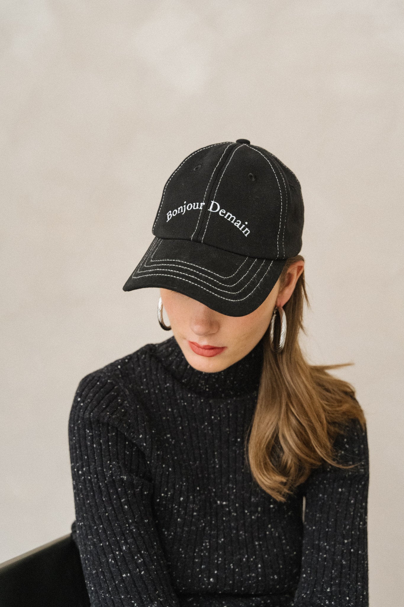 Casquette noire