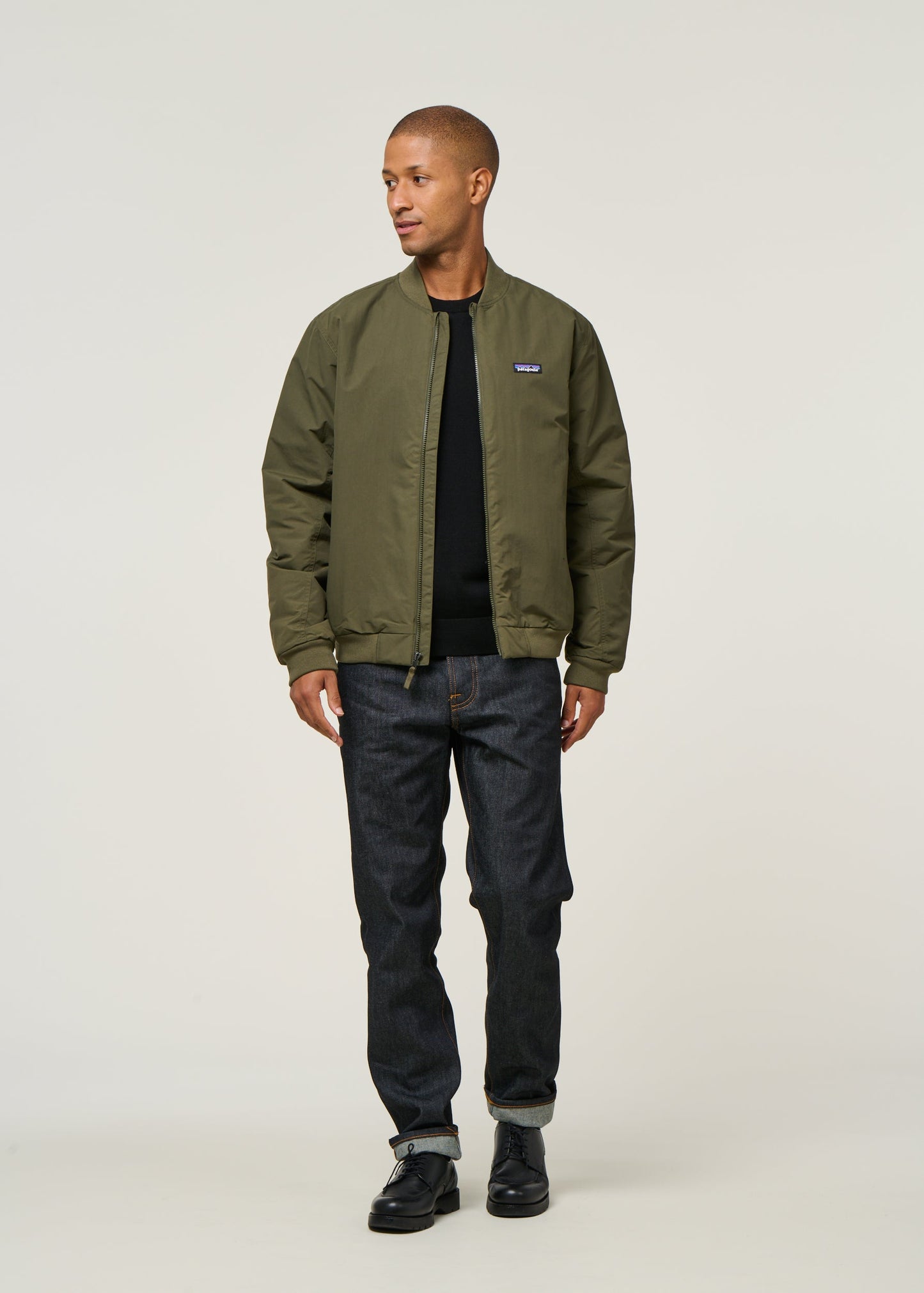 Blouson en matière recyclée | vert "isthmus deck jkt - bsng"