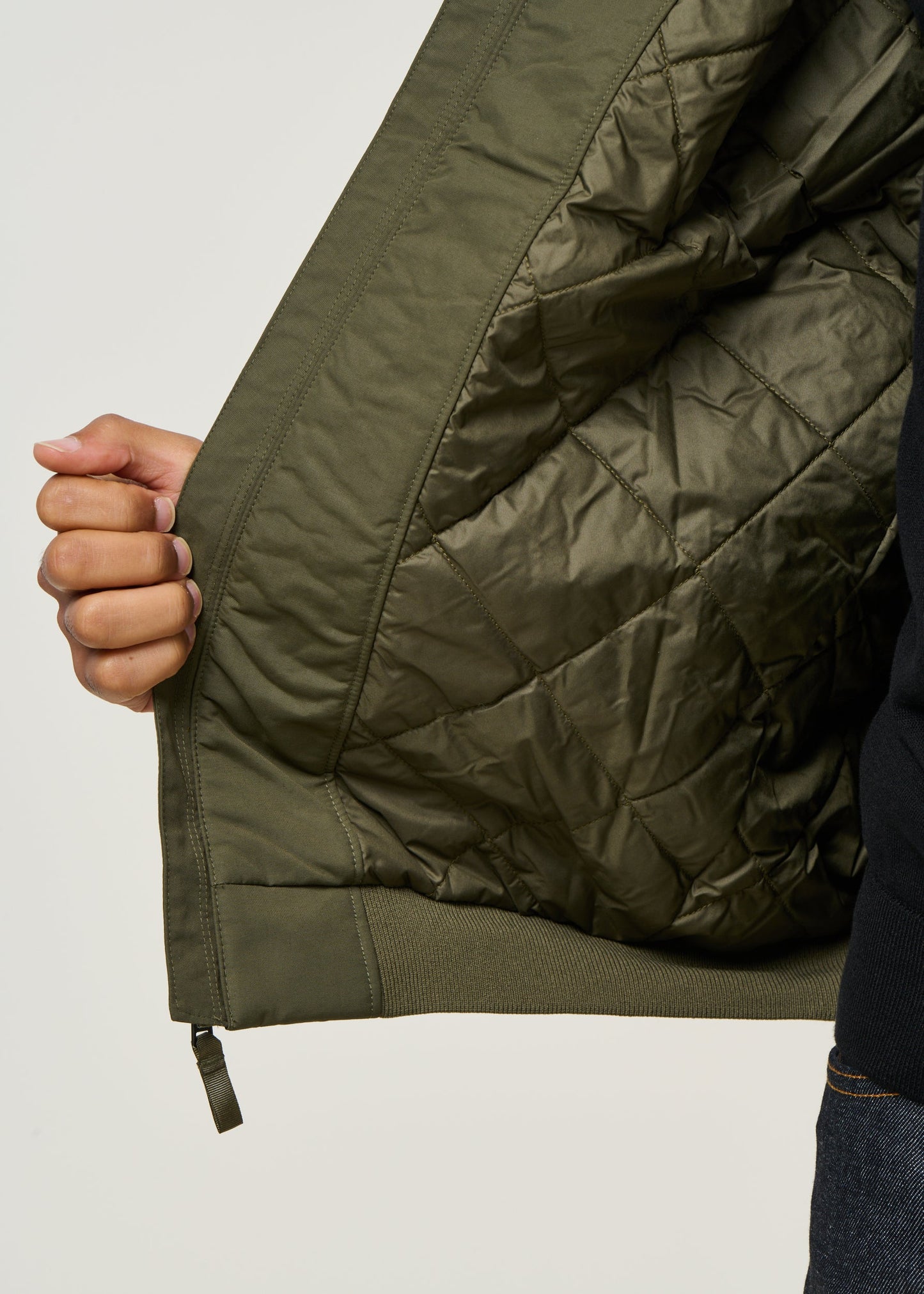 Blouson en matière recyclée | vert "isthmus deck jkt - bsng"