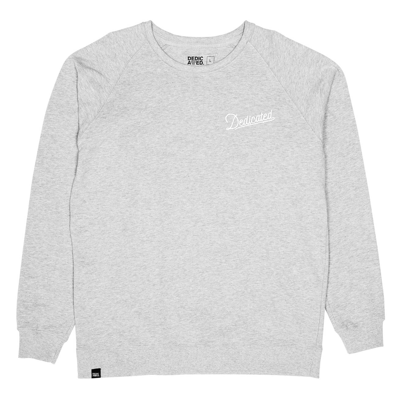 Sweatshirt gris en coton bio
