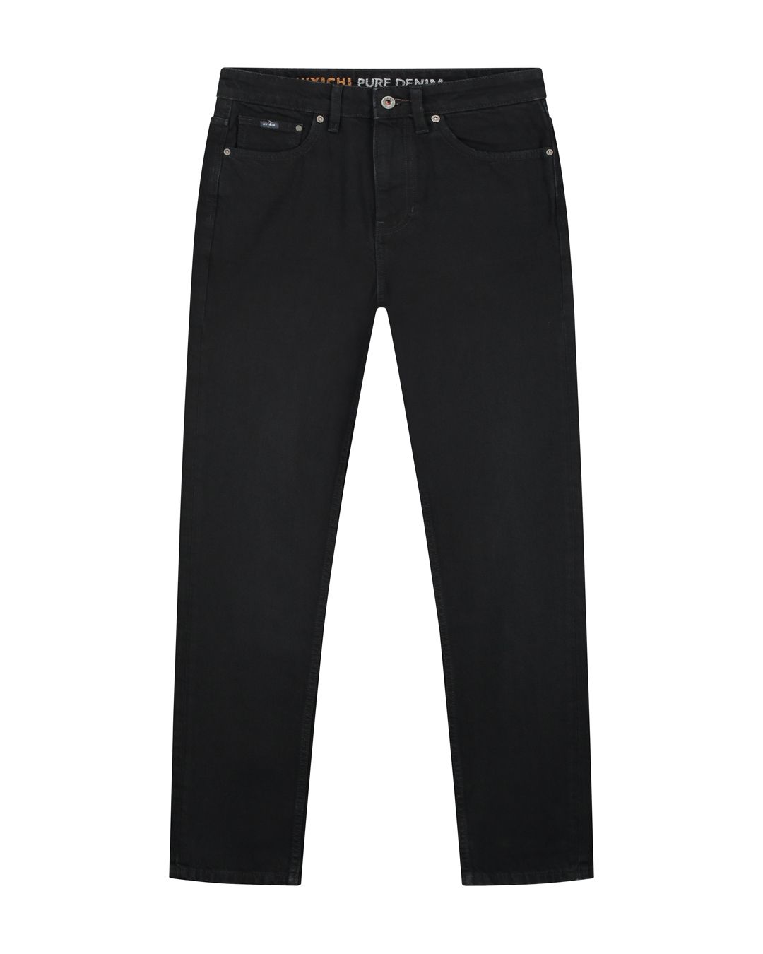Jean mom en coton bio | noir "nora loose tapered vintage black"