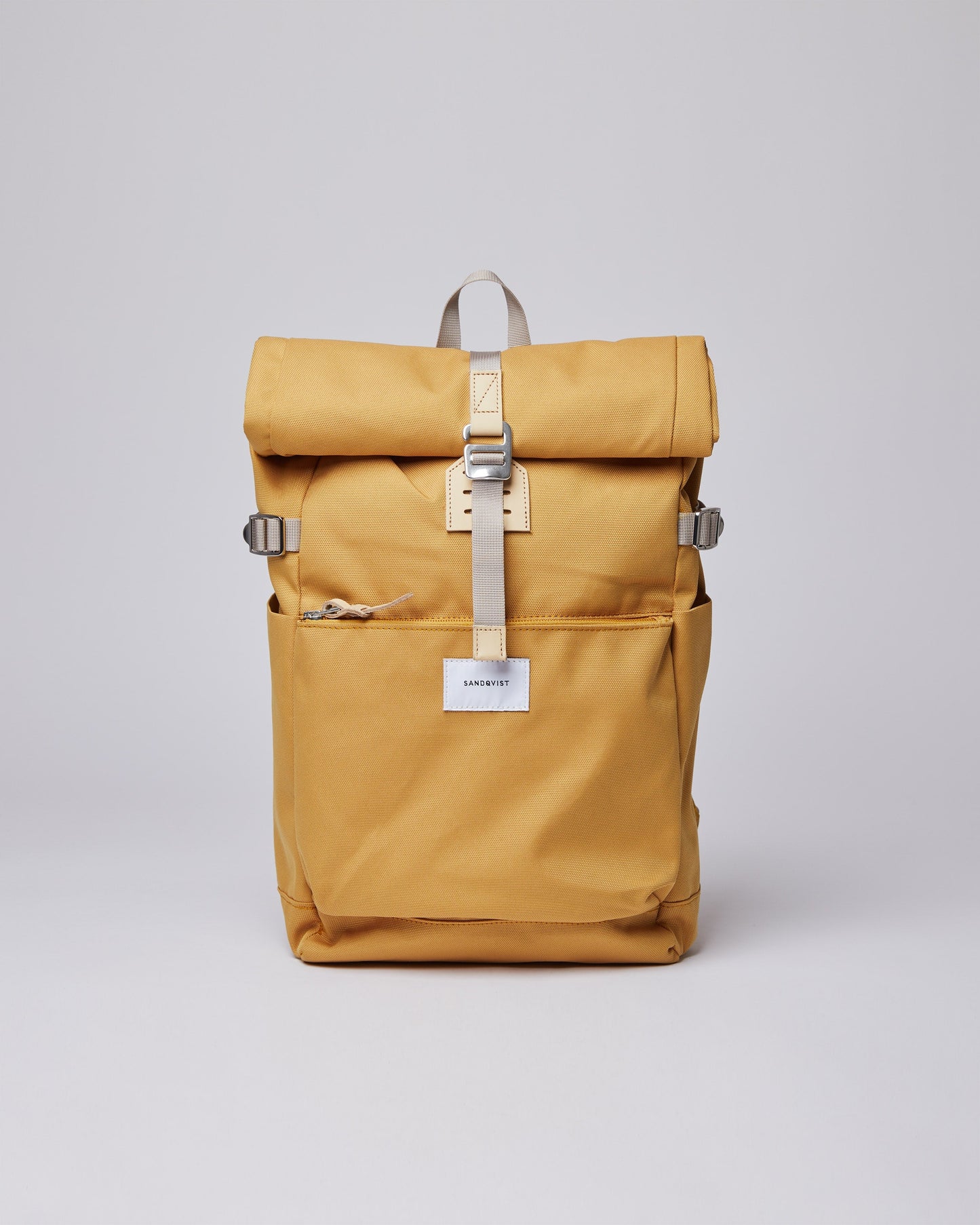 Sac à dos jaune en polyester recyclé - Ilon