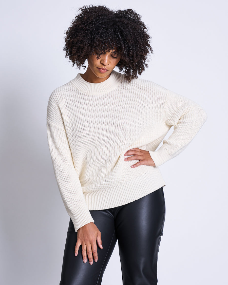 Pantalon noir enduit vegan en coton bio - the vegan coated black