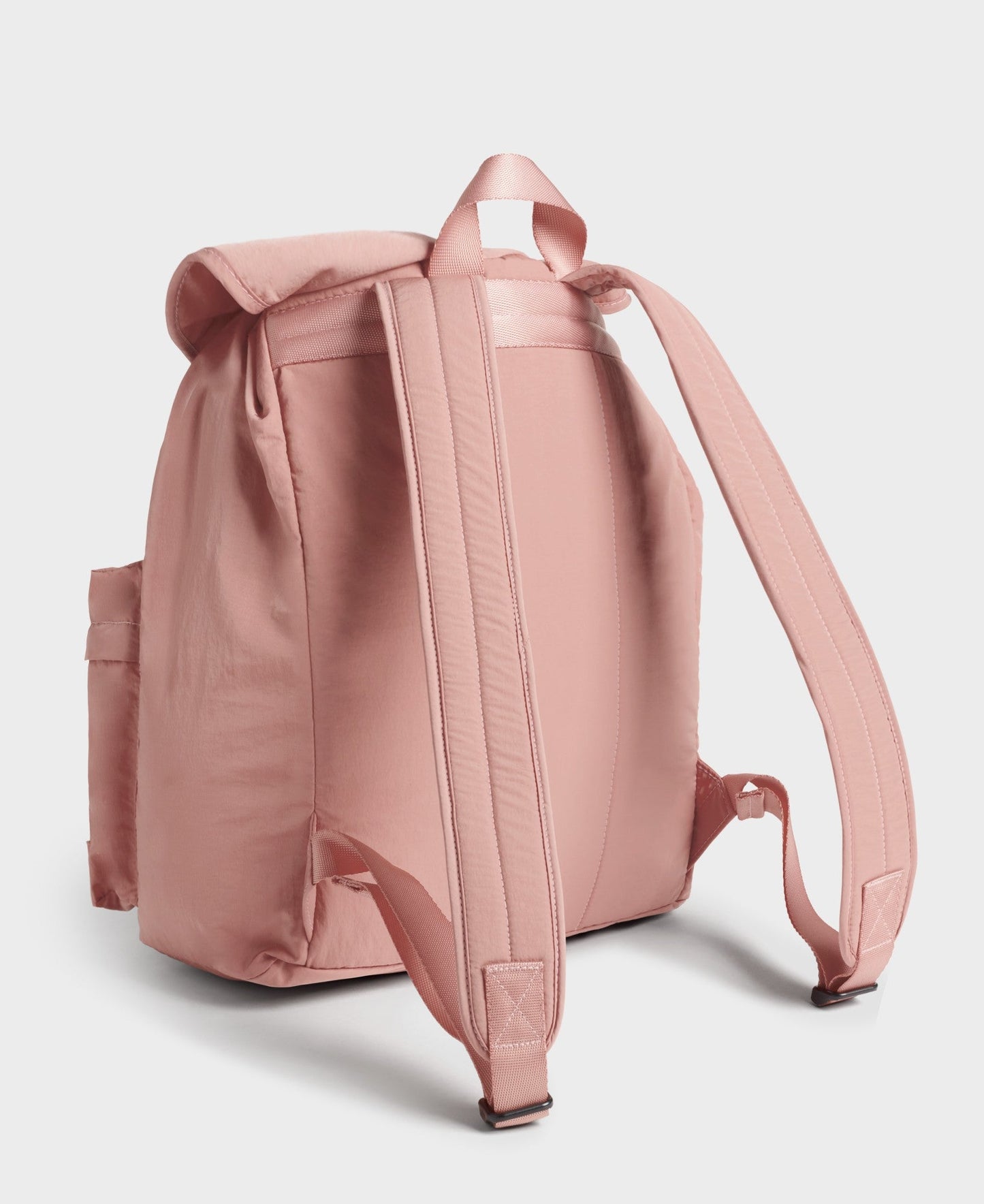 Sac à dos en matière recyclée déperlante | rose "ballet backpack rose poudré"