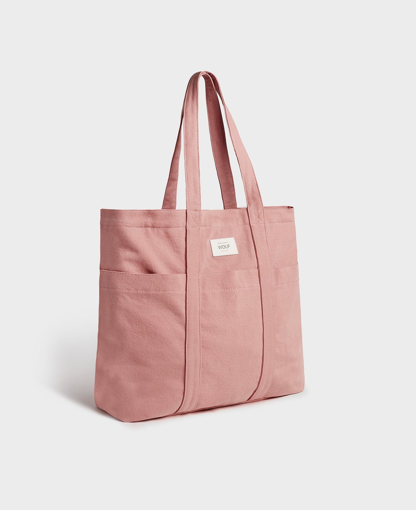 Sac cabas en coton bio | rose "sunrise tote bag"