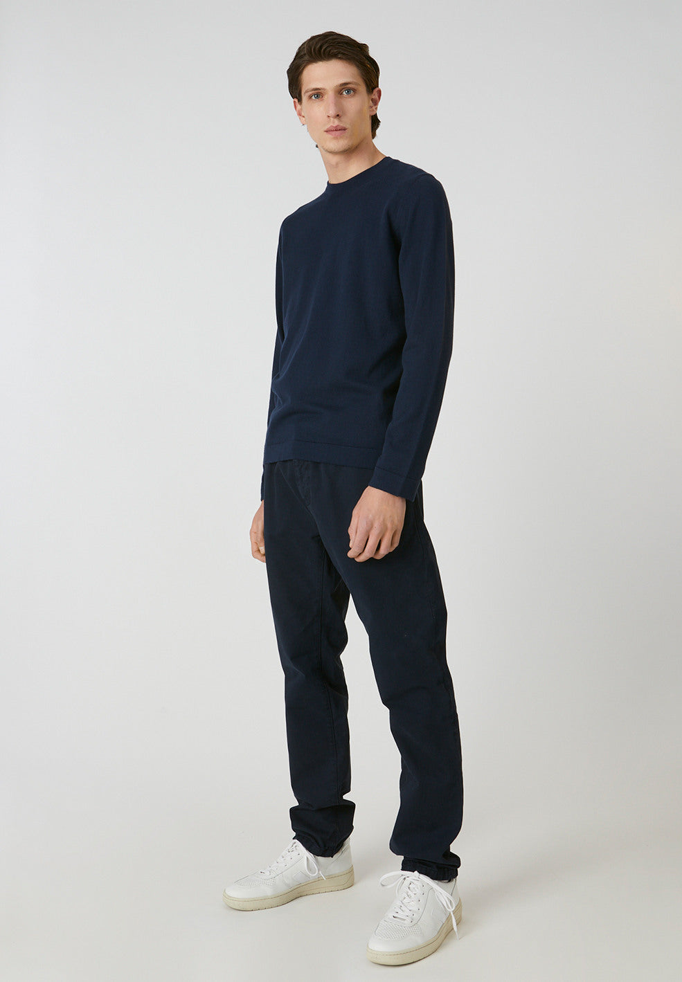 Pull marine en coton bio - Laado