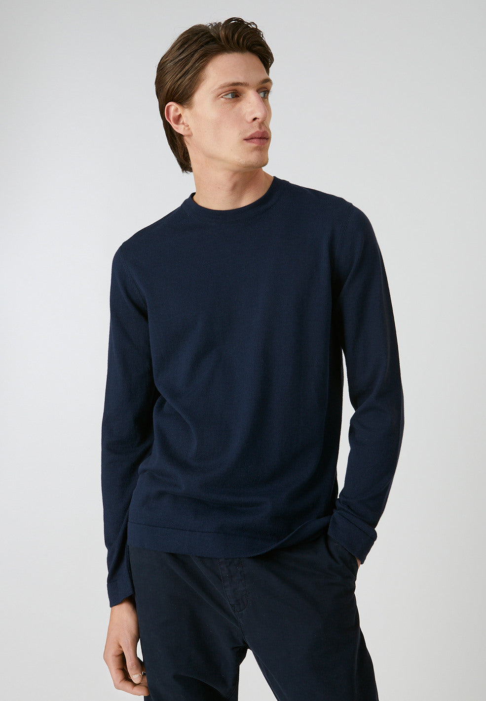 Pull marine en coton bio - Laado