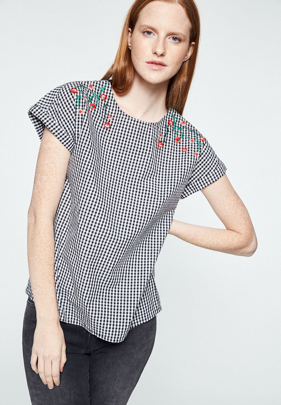 Blouse vichy en coton bio - Lioraa Vichy