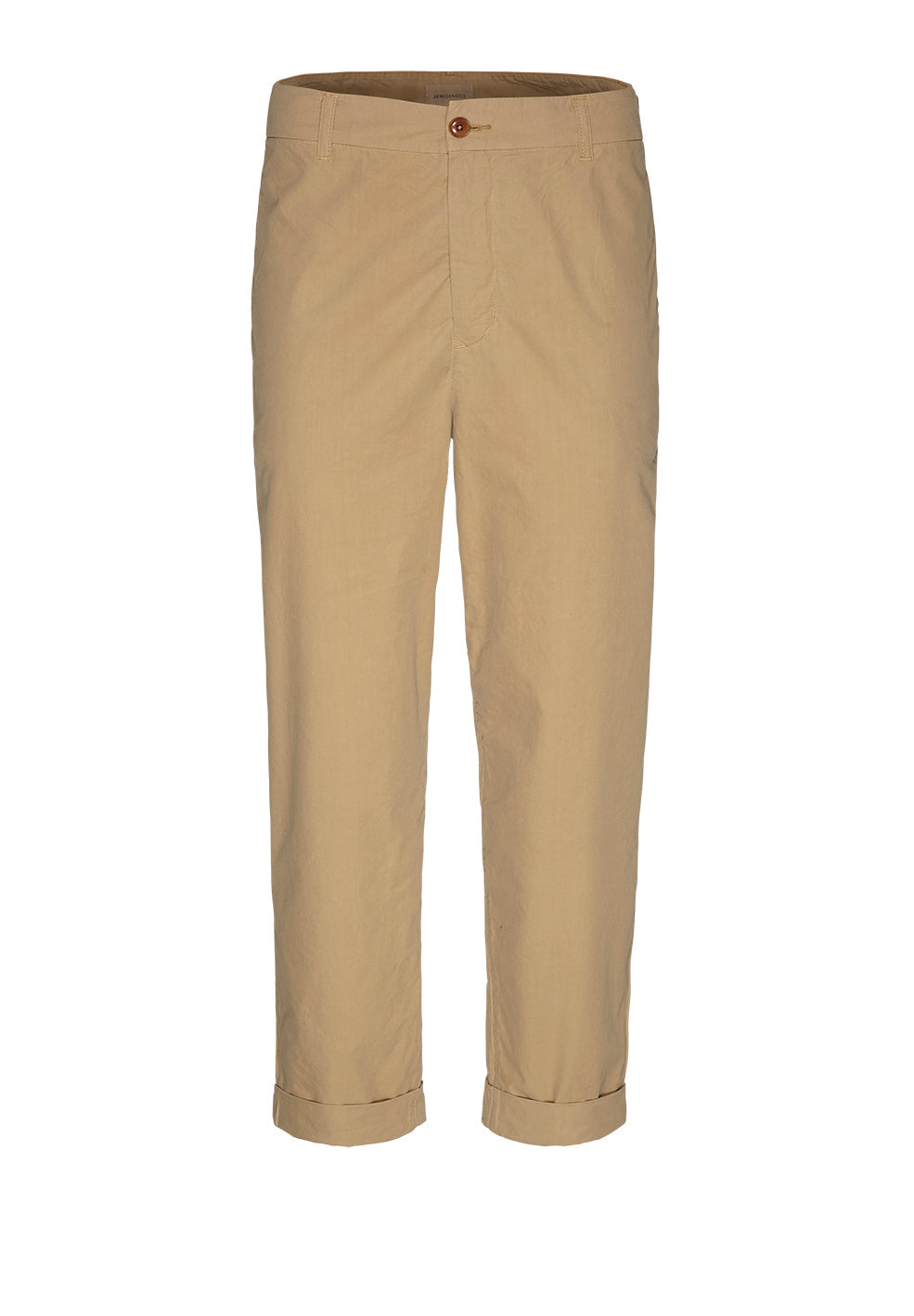Chino ample beige en coton bio - Taadeo