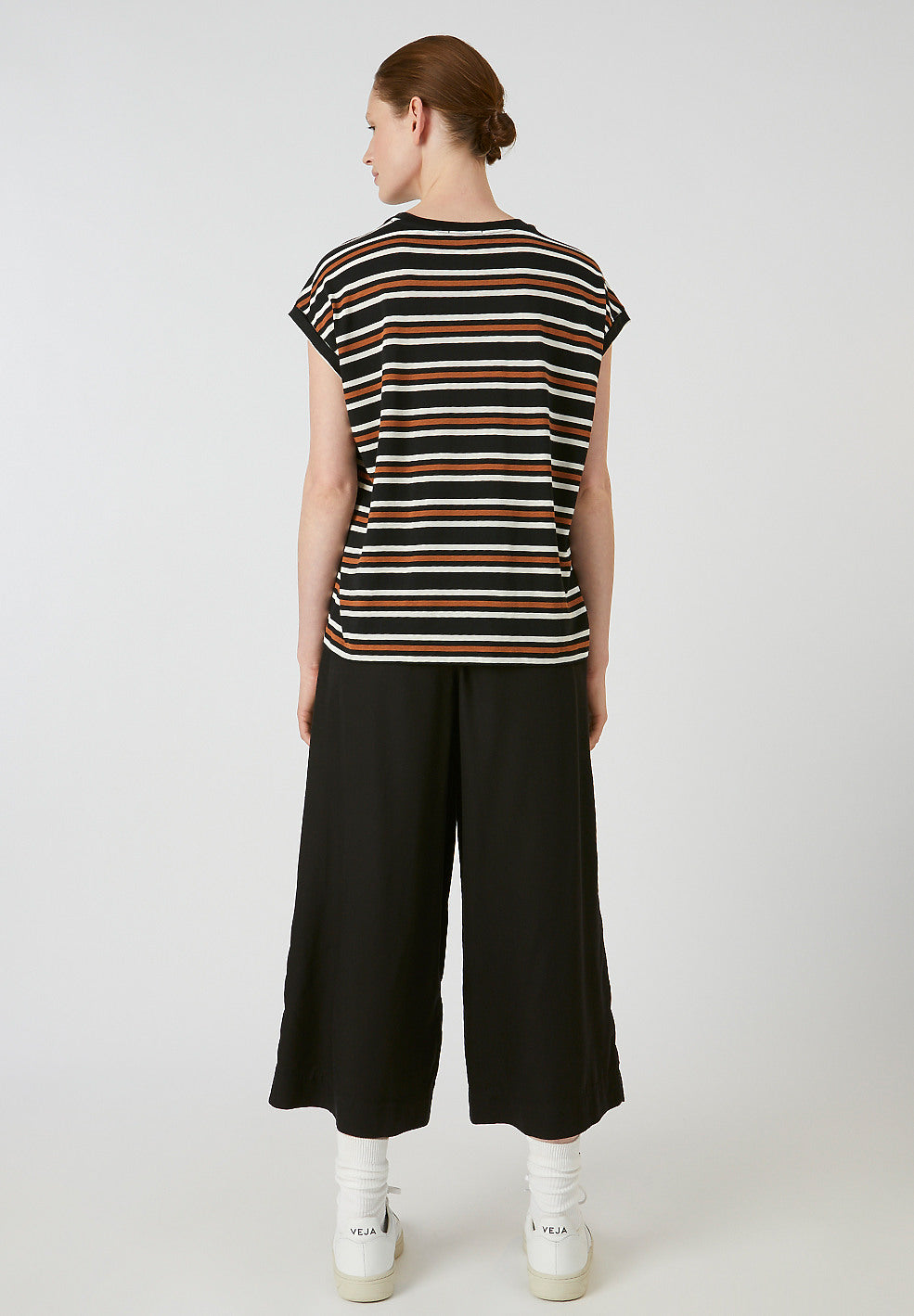 T-shirt rayé en tencel et coton bio - marthaa