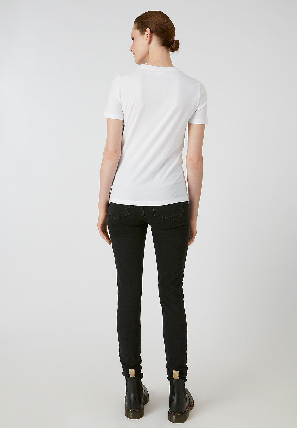 T-shirt blanc en coton bio - Lidaa Girls