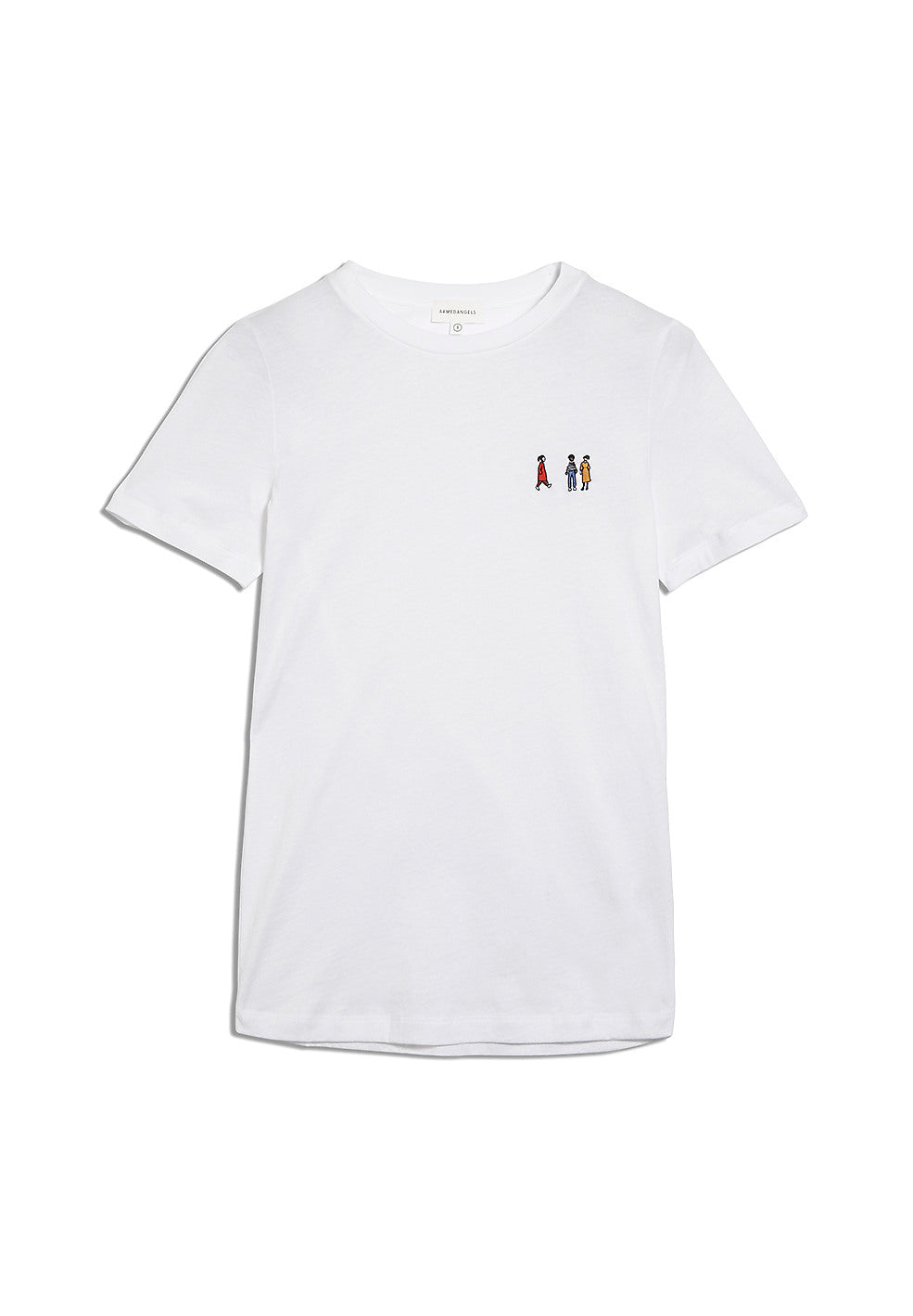 T-shirt blanc en coton bio - Lidaa Girls