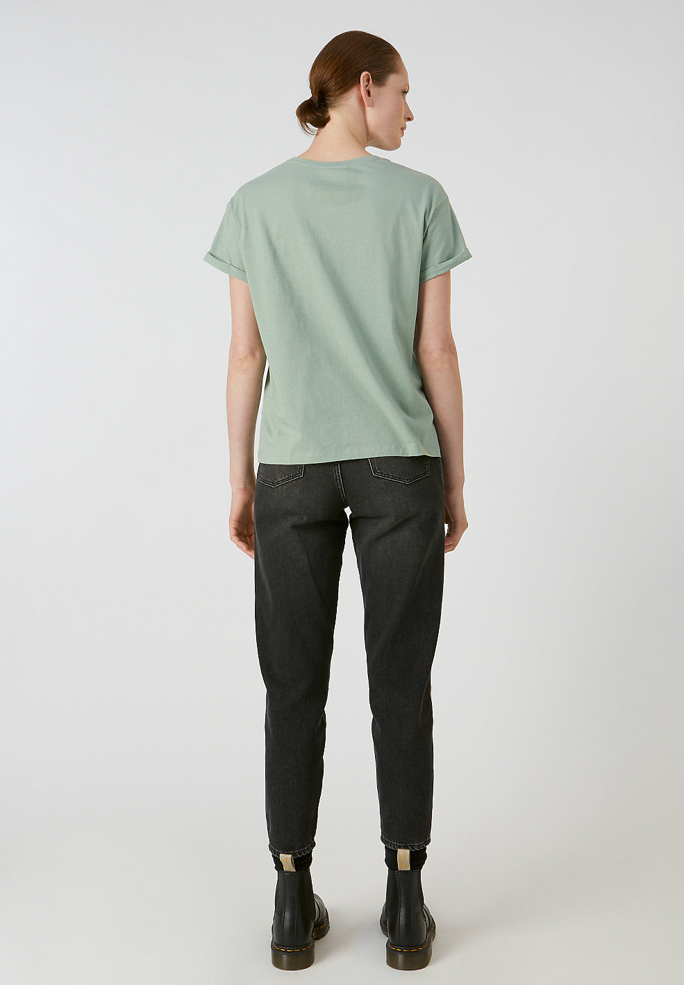 T-shirt vert en coton bio - Naalin Girl Scout