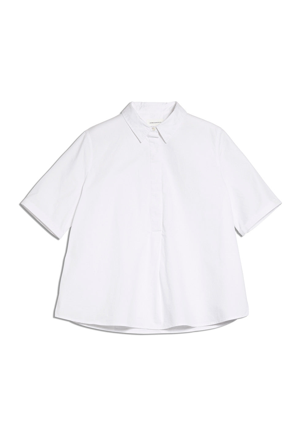 Blouse blanche en coton bio - saimaa