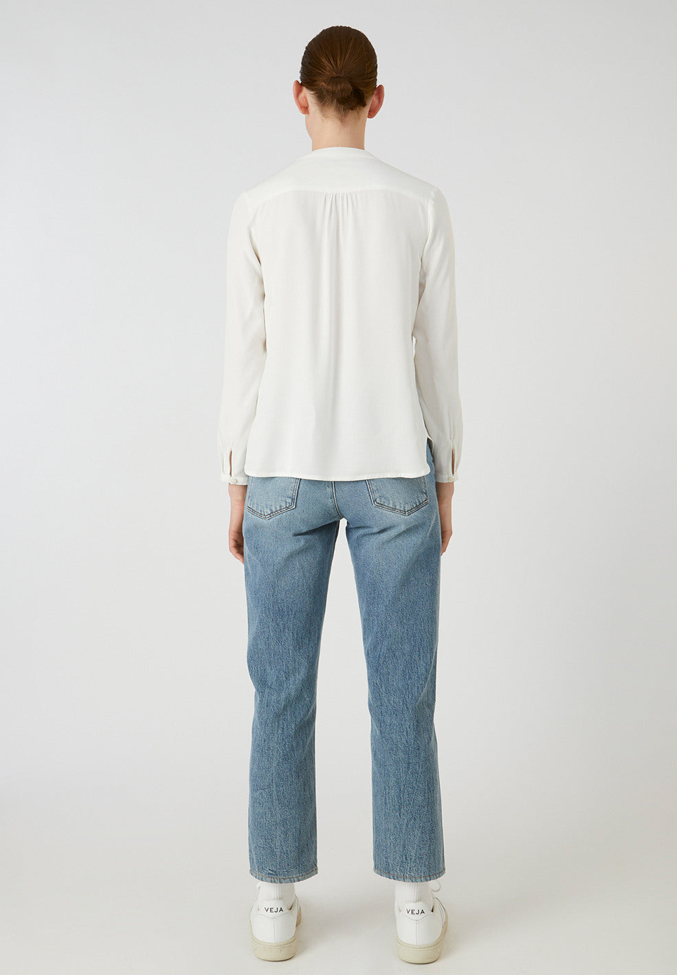 Blouse blanche en lenzing - Sylviaa