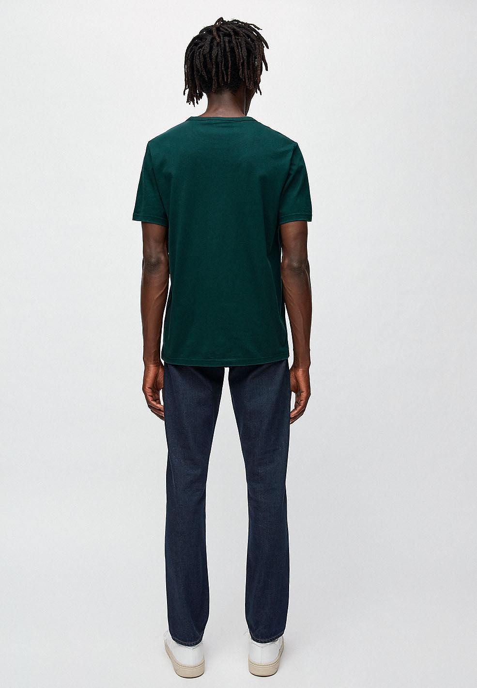 T-shirt vert foncé en coton bio - Paul Ping Pong