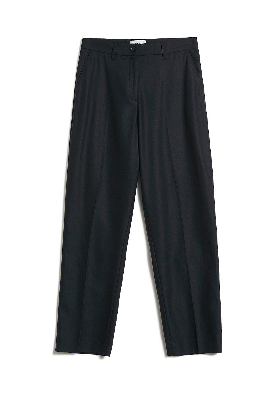 Pantalon à pinces noir en tencel - herttaa
