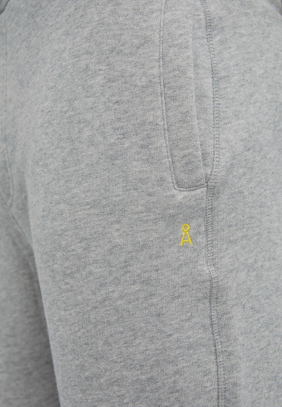 Jogging gris en coton et tencel - AARION