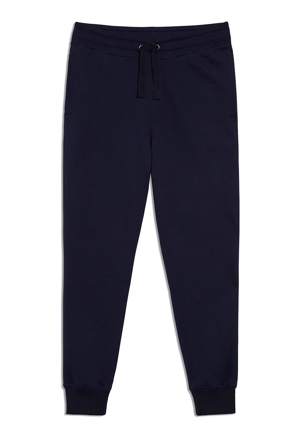 Jogging marine en coton bio et tencel - AARION