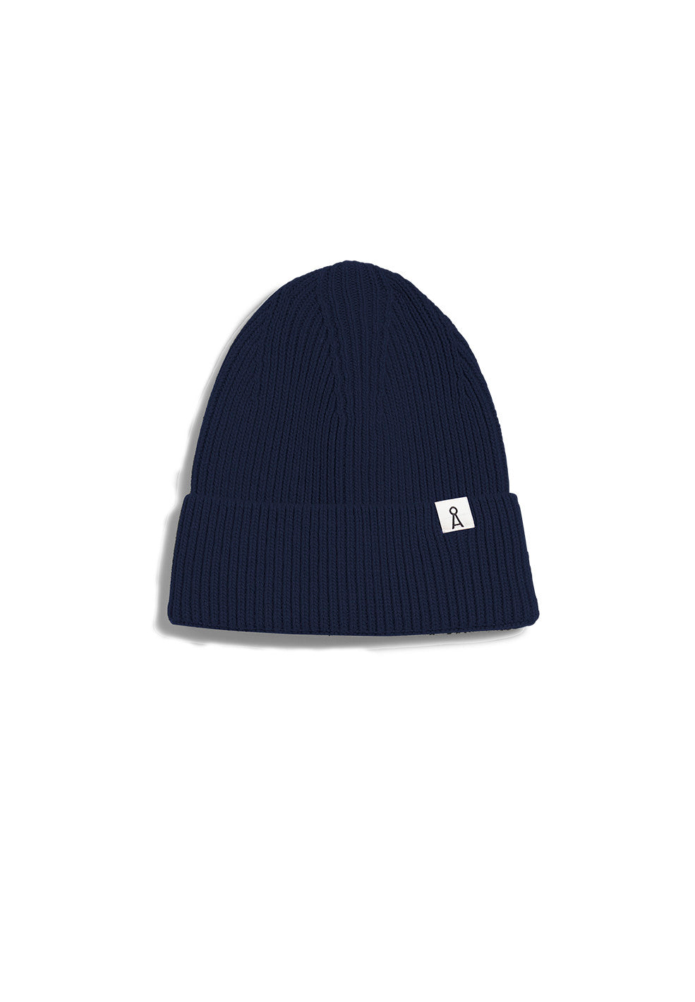 Bonnet marine en coton et laine bio - maax