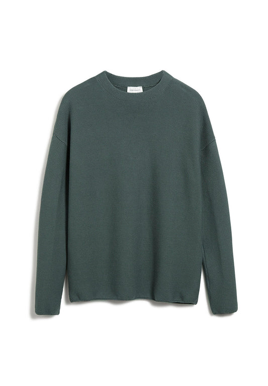 Pull vert en coton bio - Catalinaa