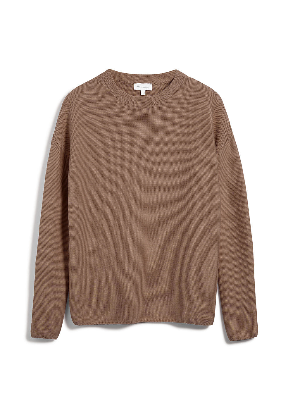 Pull marron en coton bio - catalinaa