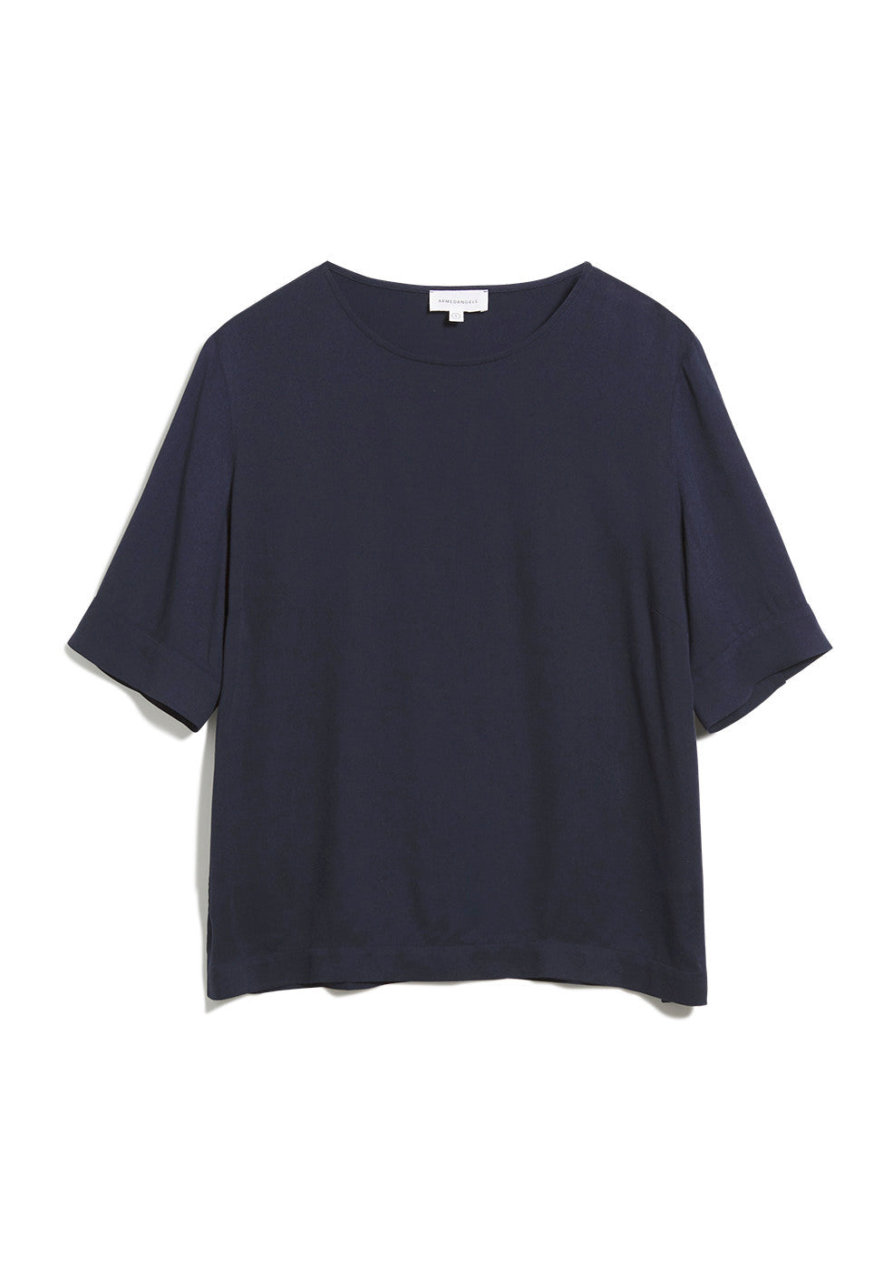 T-shirt marine en lenzing - Loriaa