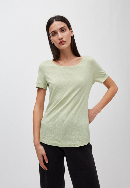 T-shirt vert pâle en coton bio - Johannaa