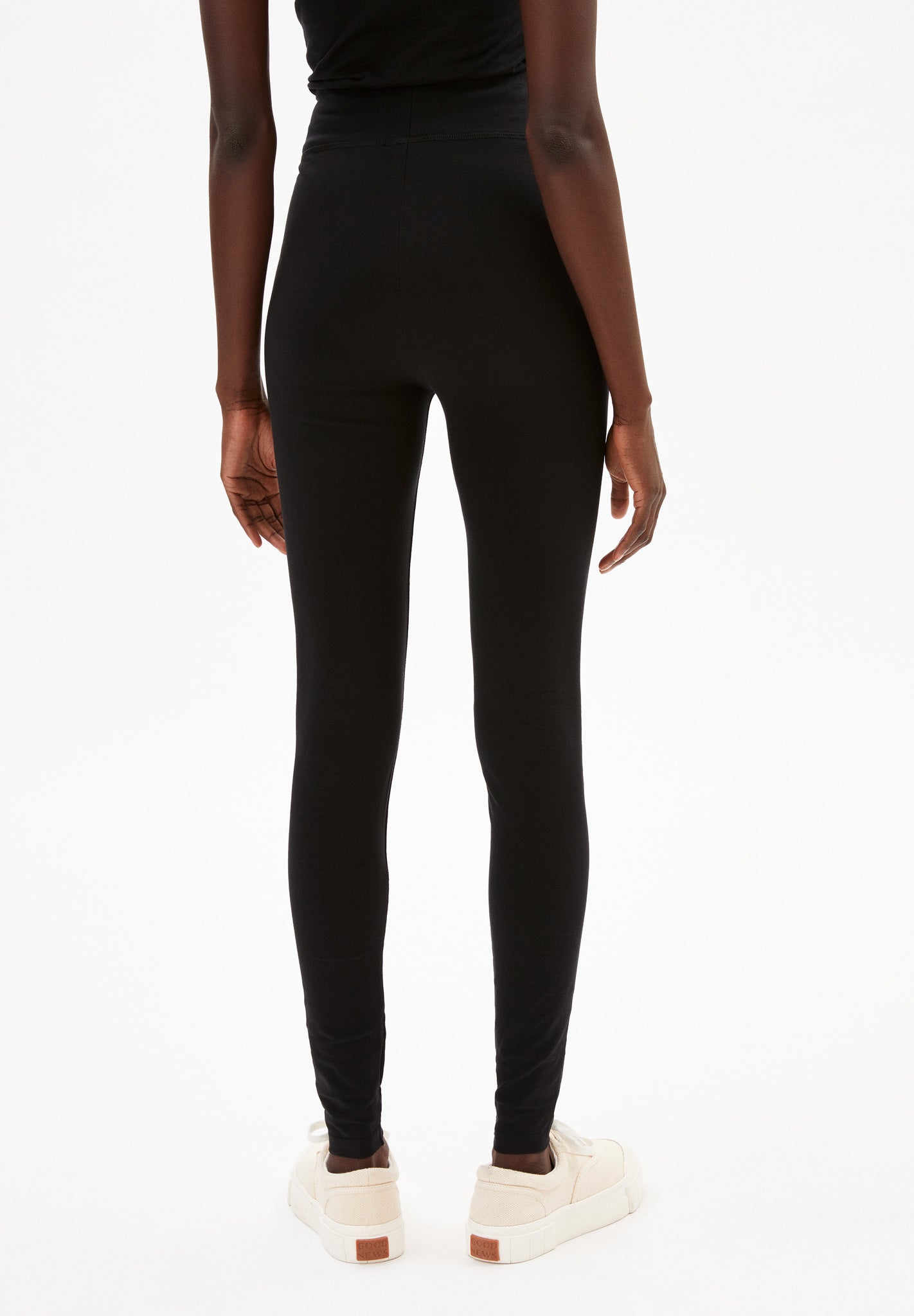 Legging noir en coton bio - Faribaa black