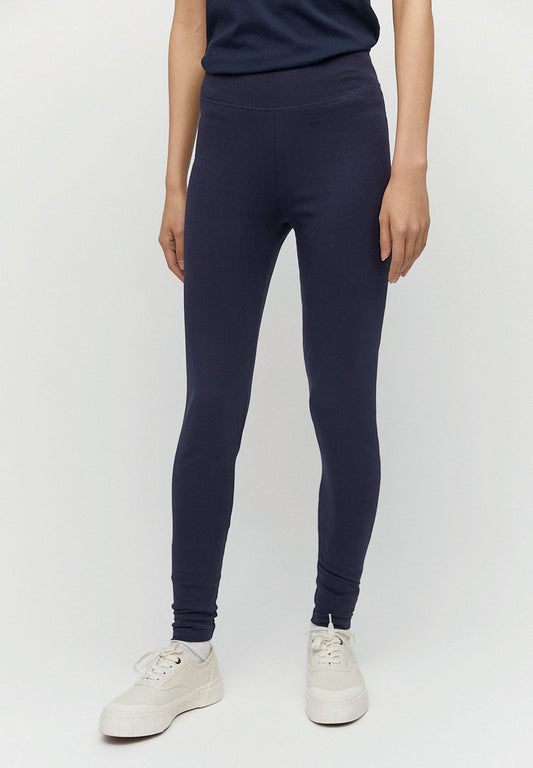 Legging bleu nuit en coton bio - Faribaa night sky
