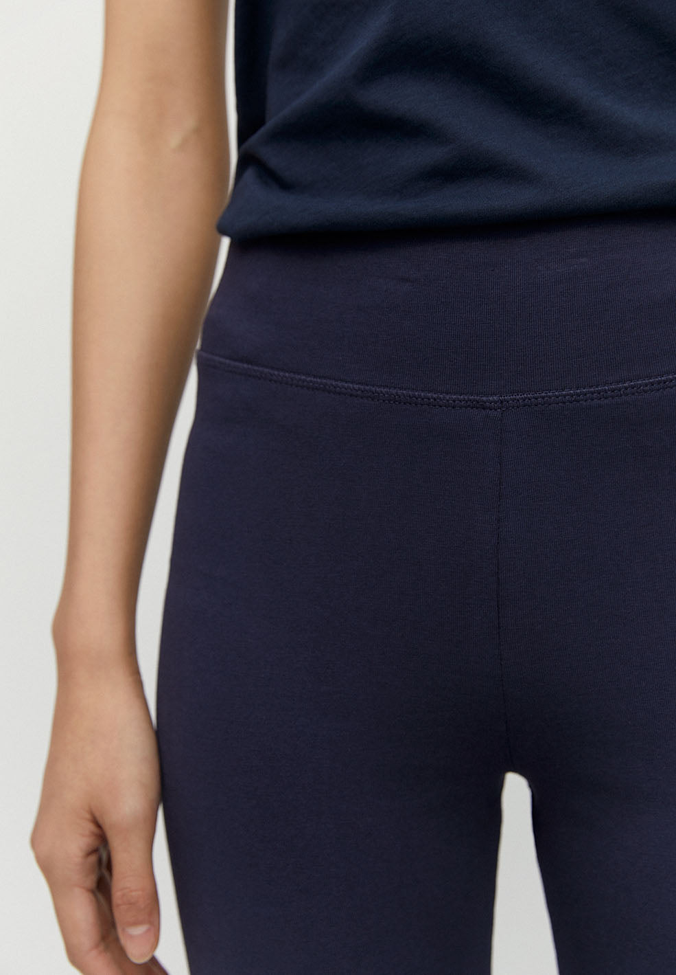Legging bleu nuit en coton bio - Faribaa night sky