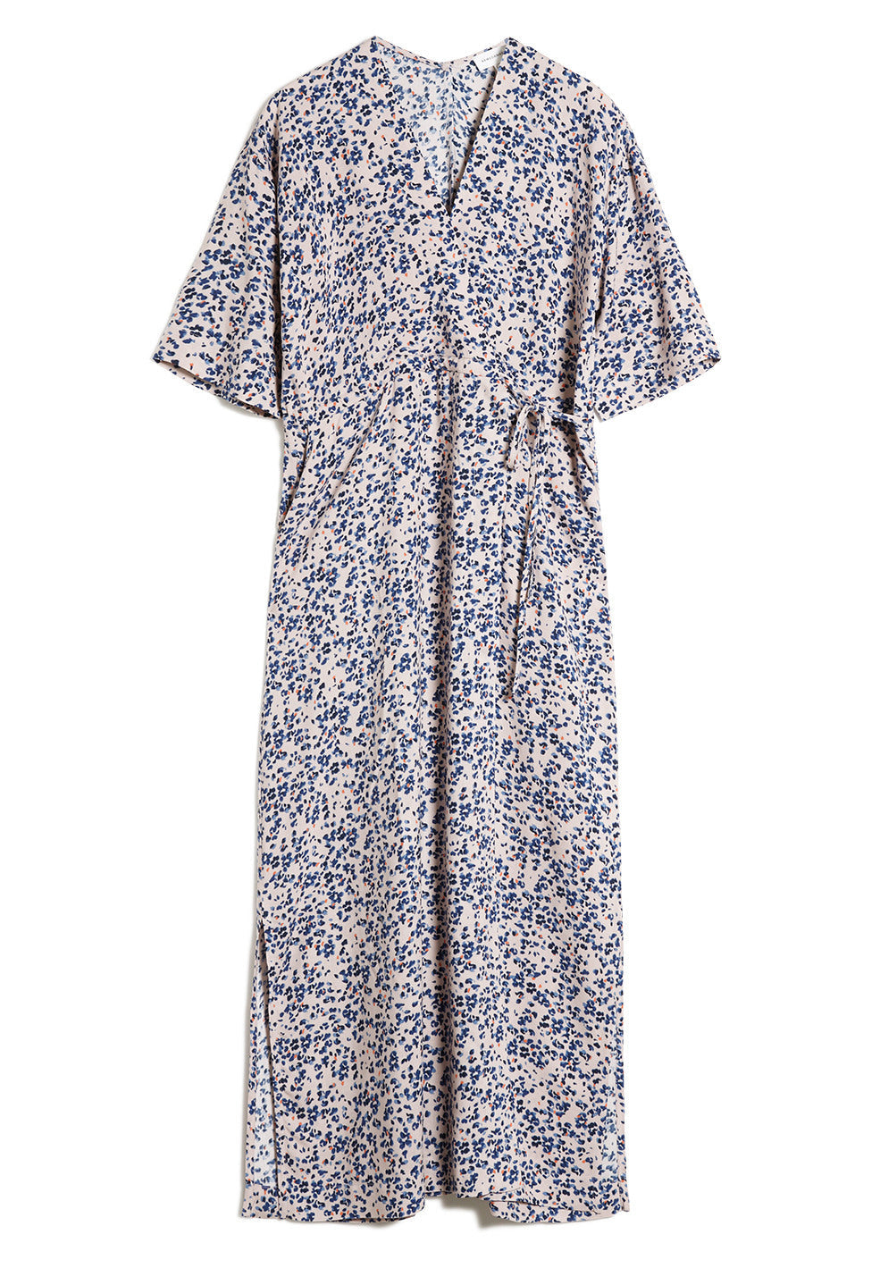 Robe longue imprimés floraux en lenzing - Viktoriaa flower sprinkle