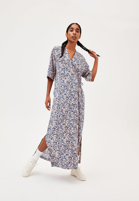 Robe longue imprimés floraux en lenzing - Viktoriaa flower sprinkle