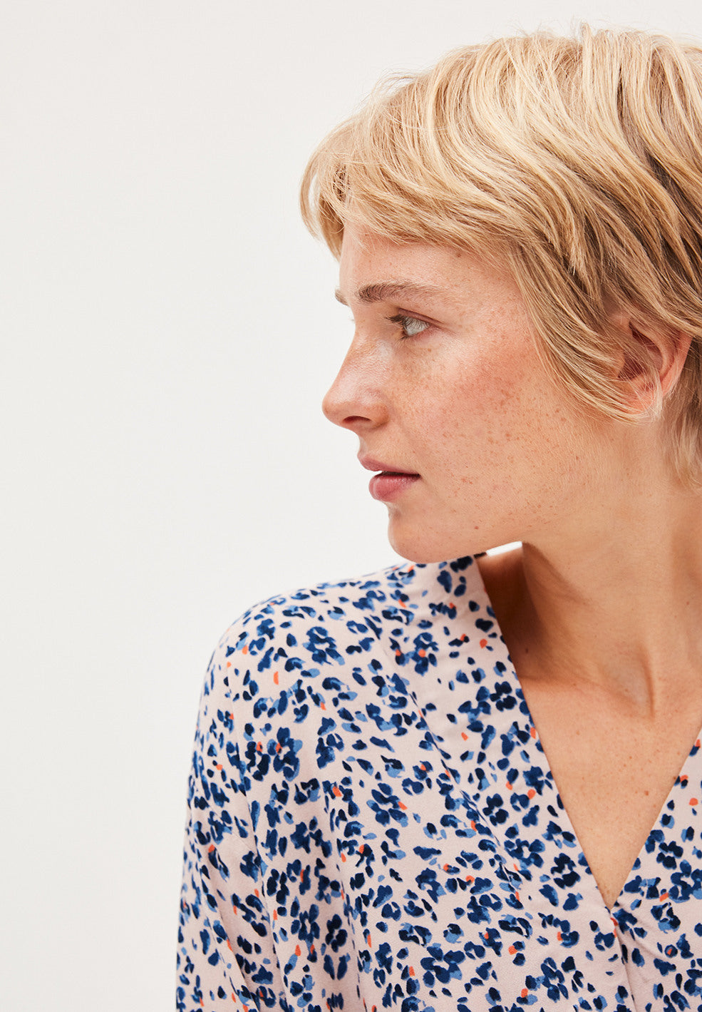 Blouse imprimés fleurs en lenzing - Yrsaa flower sprinkle