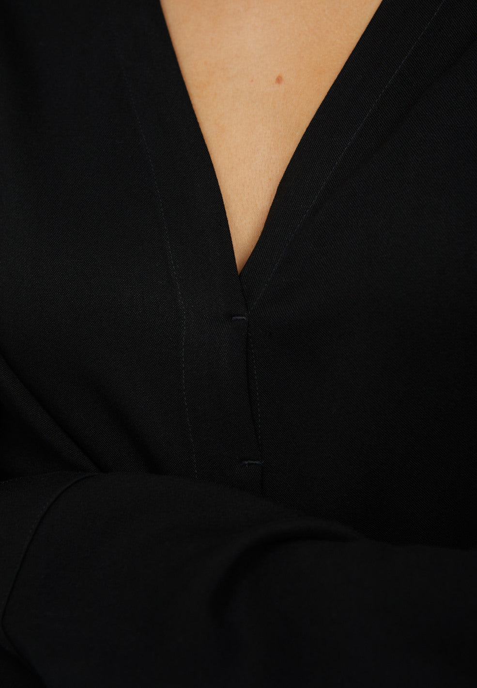 Blouse noire en lenzing  - ceylaan