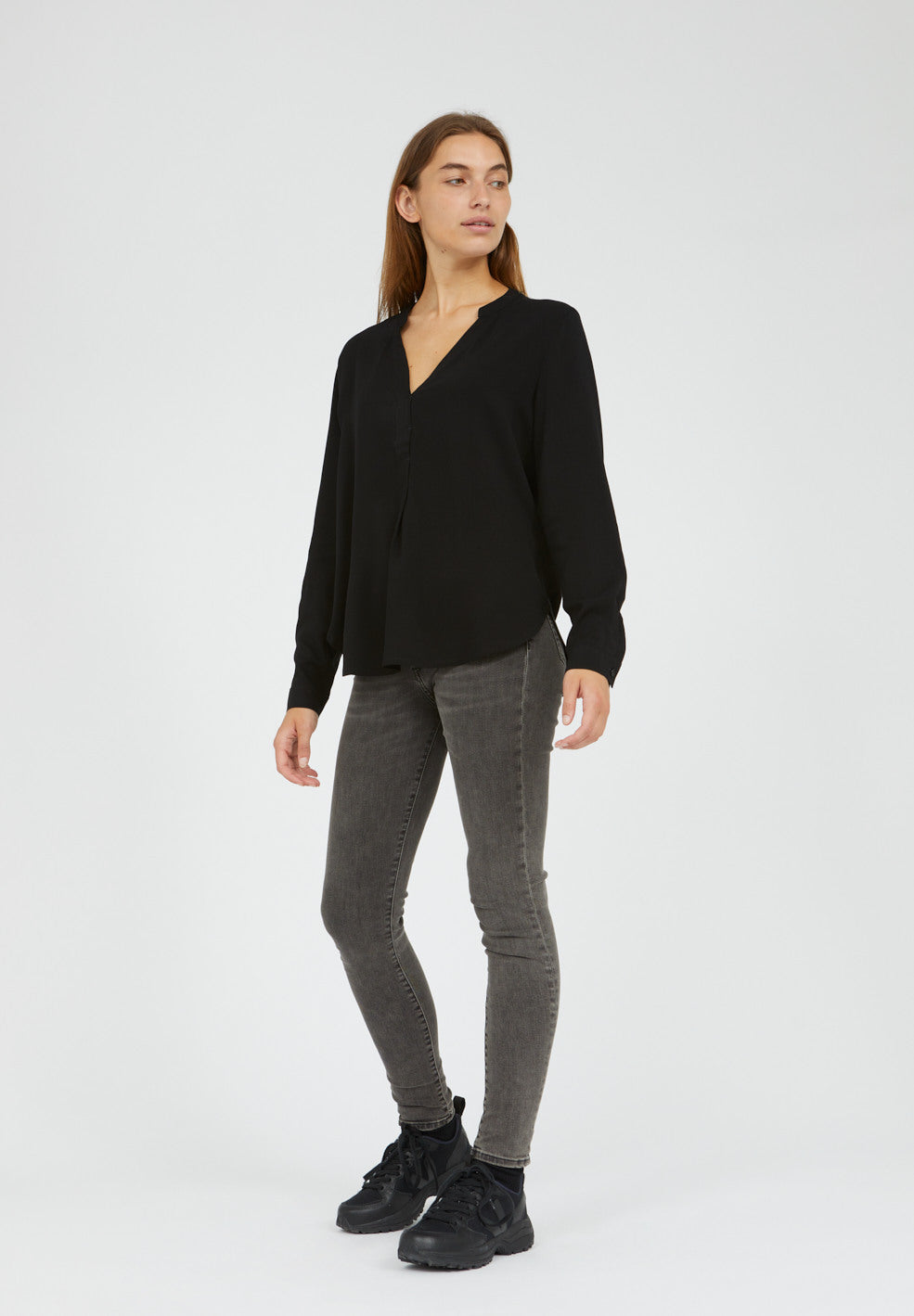 Blouse noire en lenzing  - ceylaan
