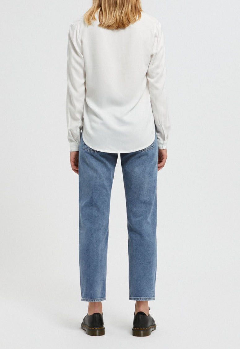 Blouse blanche en Lenzing - ceylaan