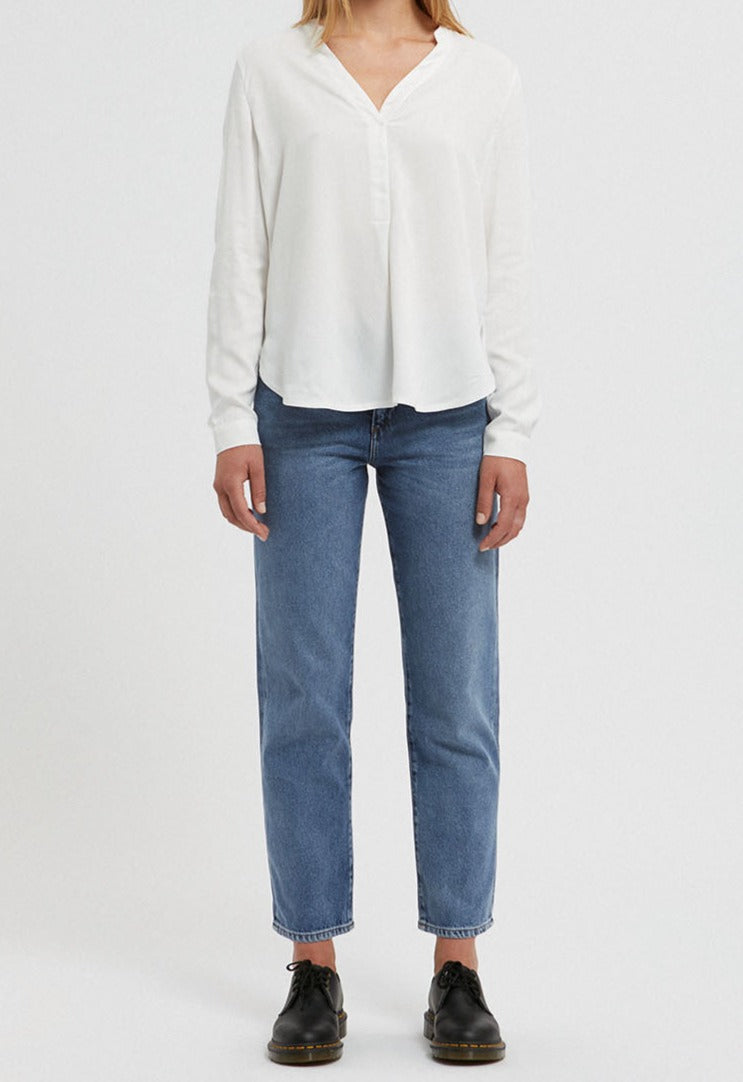 Blouse blanche en Lenzing - ceylaan