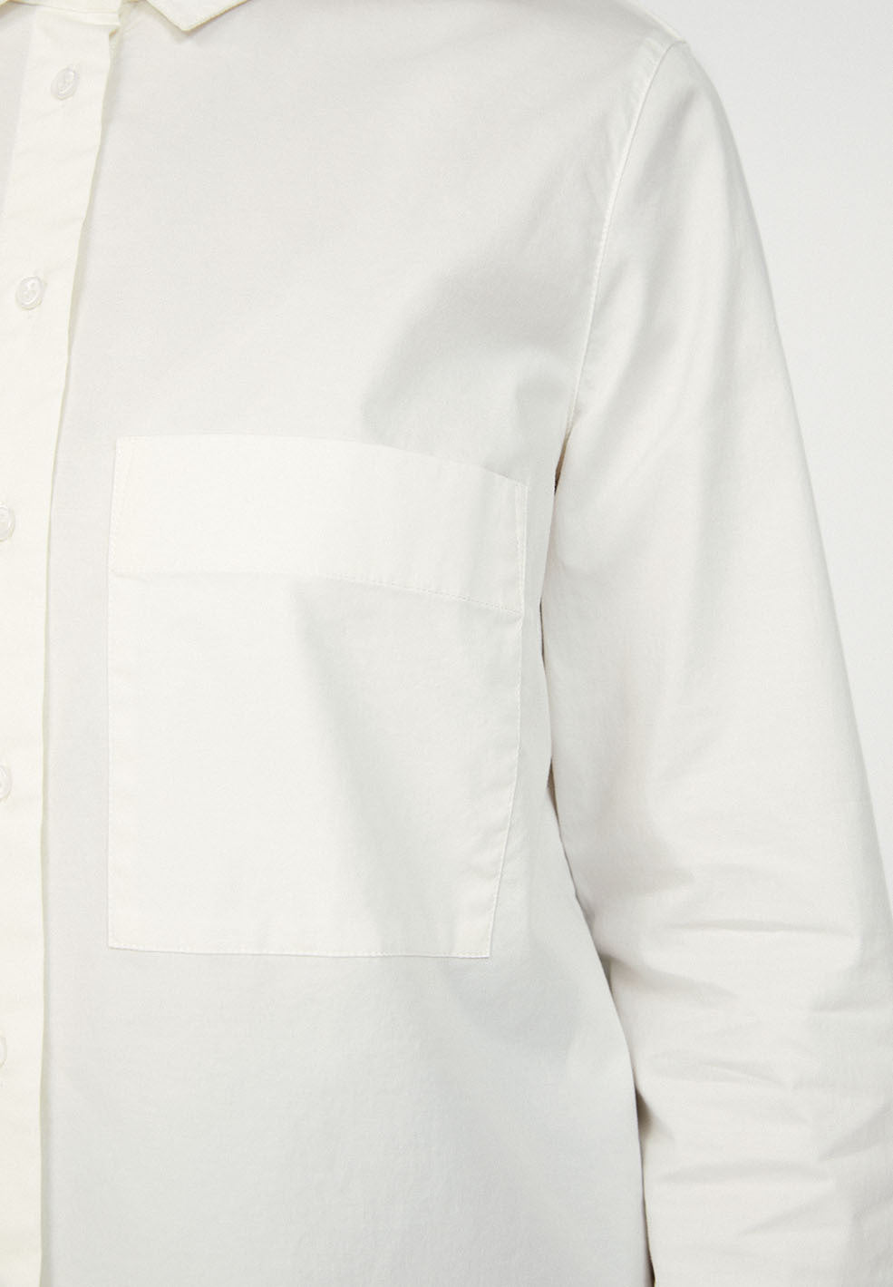 Chemise blanche en coton bio - PERNILLAA
