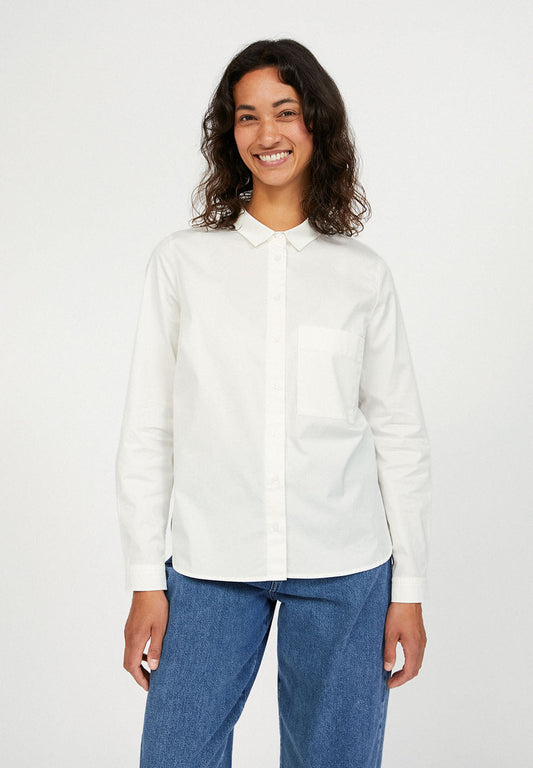 Chemise blanche en coton bio - PERNILLAA